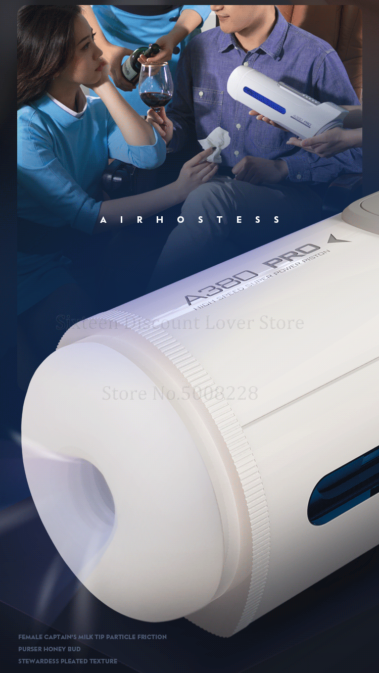 Âm đạo giả co bóp sưởi ấm Leten A380 thế hệ mới silicon y tế Âm đạo giả co bóp sưởi ấm Leten A380 thế hệ mới silicon y tế