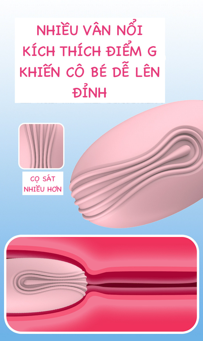 Trứng rung Lilo sạc USB remote điều khiển không dây massage điểm G