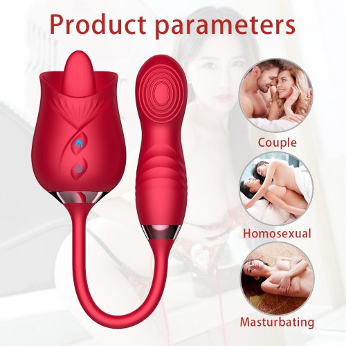 Trứng rung lưỡi liếm hoa hồng Orena Mantinghua dễ thương thường được dùng để khơi dậy nhu cầu tình dục của chị em phụ nữ bằng cảm giác quan hệ bằng miệng. Máy kết hợp cùng lúc 2 chức năng rung và liếm mang đến cho bạn những khoái cảm dễ chịu. Máy rung lưỡi liếm có hình bông hoa dễ thương, thường được nam giới dùng làm quà tặng độc đáo cho người yêu, vợ hay người thân quen trong các dịp đặc biệt.
