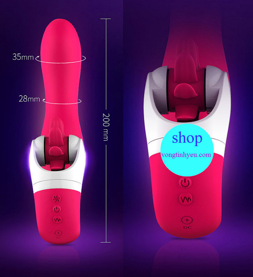 Lưỡi rung massage cao cấp dành cho cô nàng thích cảm giác mơn trớn Lưỡi rung massage cao cấp dành cho cô nàng thích cảm giác mơn trớn