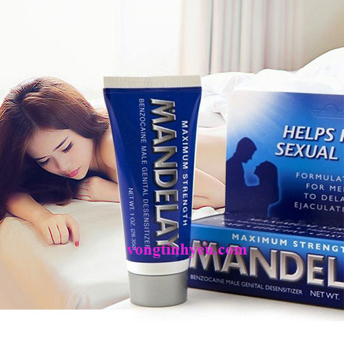 Gel MANDELAY kéo dài quan hệ chống xuất tinh sớm an toàn hiệu quả