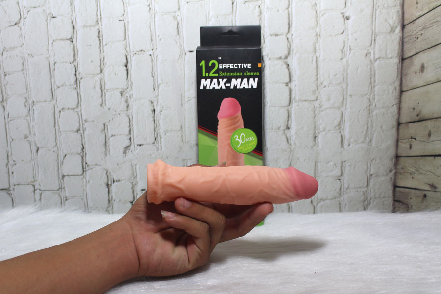 Đôn dên Maxman size nhỏ silicon mềm mại phù hợp người dùng giới hạn