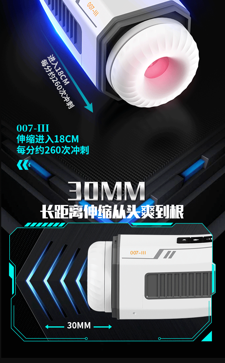 Máy bú mút HGOD 007-III rung thụt hút nhiệt đa chế độ thông minh