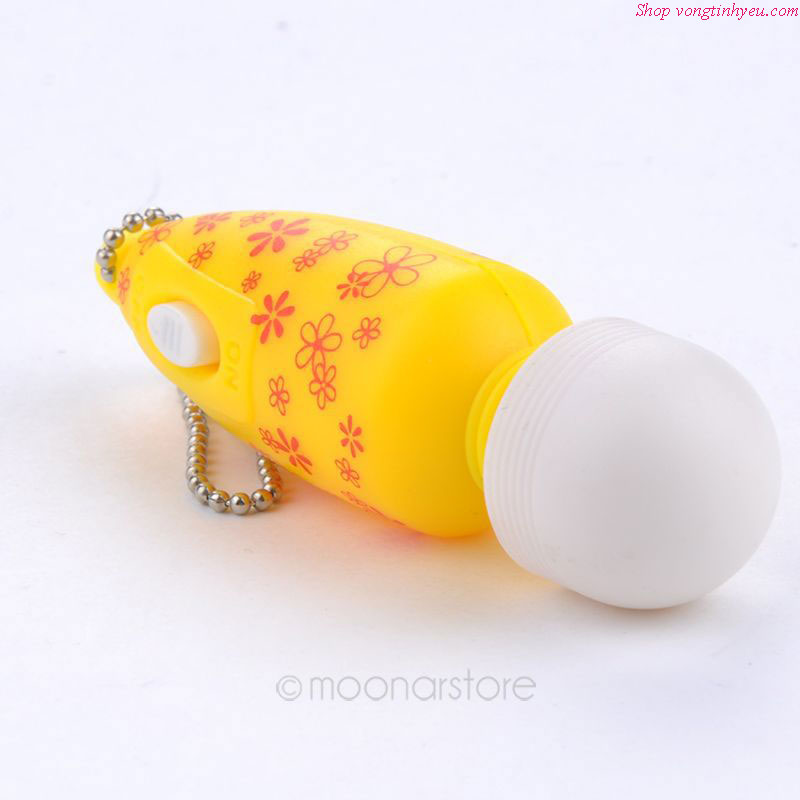 Móc khóa massage rung tình yêu cao cấp nhỏ gọn tiện lợi