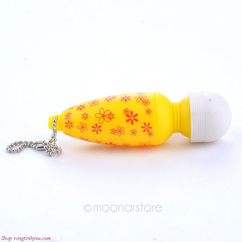 Móc khóa massage rung tình yêu cao cấp nhỏ gọn tiện lợi