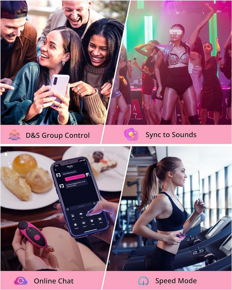 Máy rung mini gắn quần chíp Lovense điều khiển smartphone siêu nhỏ gọn