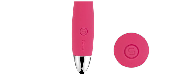 Que rung cầm tay đa năng Svakom silicon ABS cao cấp chống nước