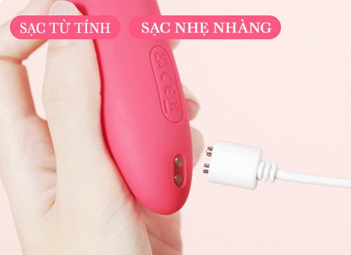 Que rung thụt cầm tay Svakom CiCi II 5 chế độ mạnh mẽ