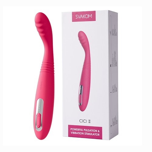 Que rung thụt cầm tay Svakom CiCi II 5 chế độ mạnh mẽ