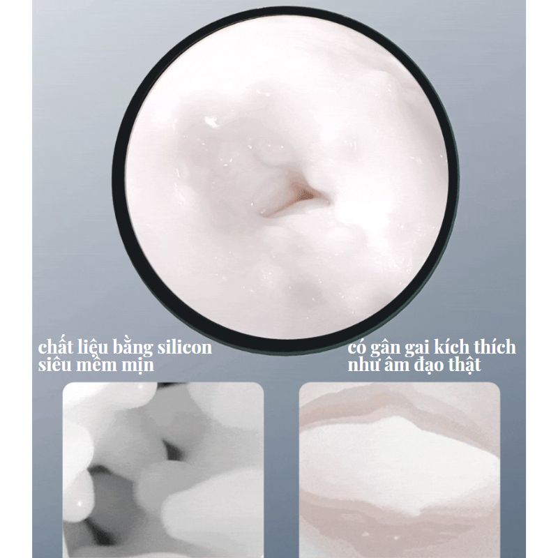 Cốc âm đạo cầm tay co bóp rung thụt tỏa nhiệt bú mút Unimat