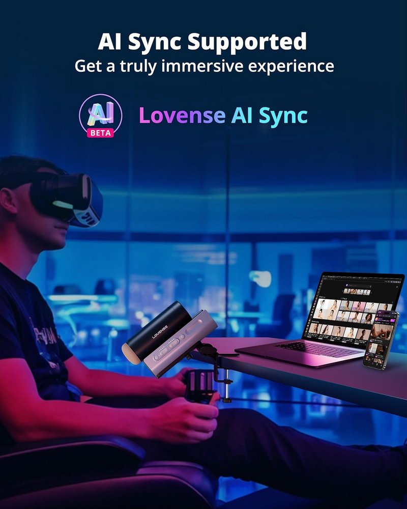 Máy thủ dâm tự động Lovense Solace Pro kết nối app cao cấp