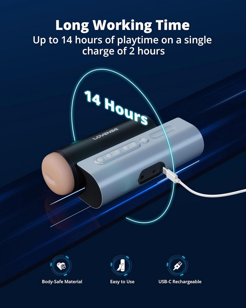 Máy thủ dâm tự động Lovense Solace Pro kết nối app cao cấp