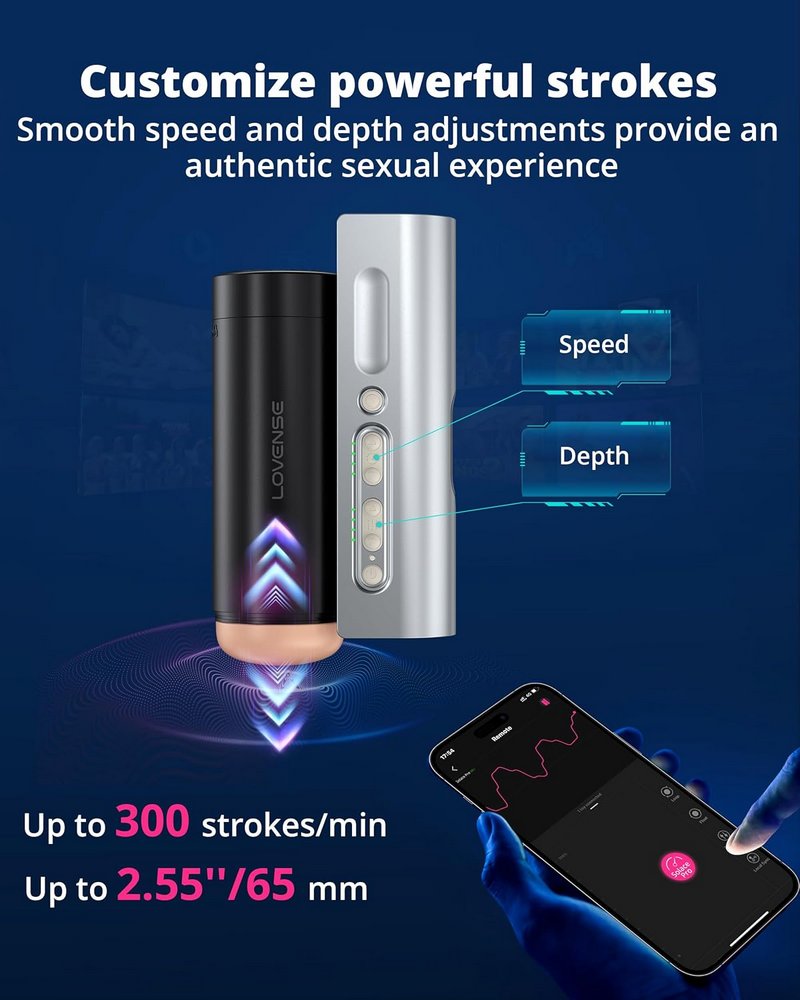 Máy thủ dâm tự động Lovense Solace Pro kết nối app cao cấp