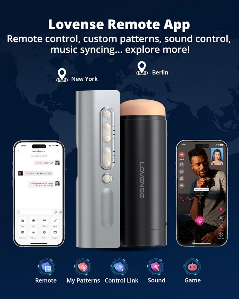 Máy thủ dâm tự động Lovense Solace Pro kết nối app cao cấp