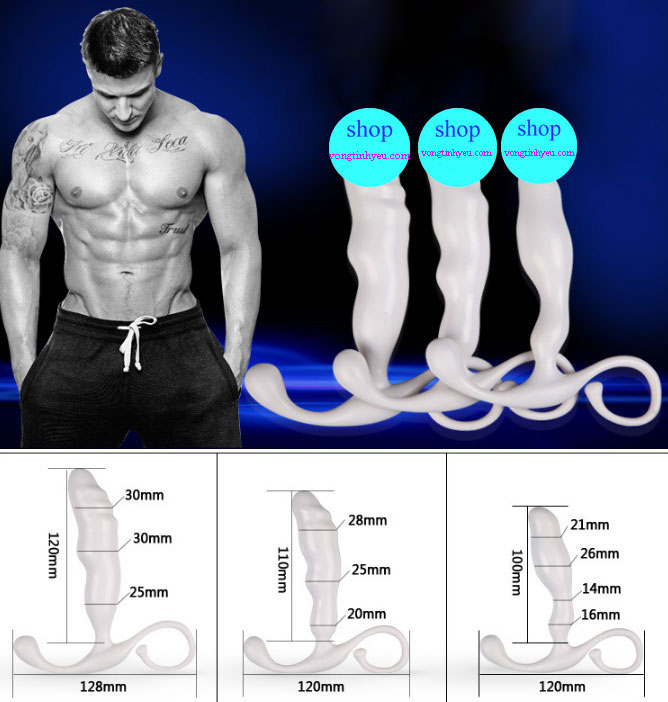 Dụng cụ kích hậu môn cao cấp ABS rung êm ái tăng khoái cảm Dụng cụ kích hậu môn cao cấp ABS rung êm ái tăng khoái cảm