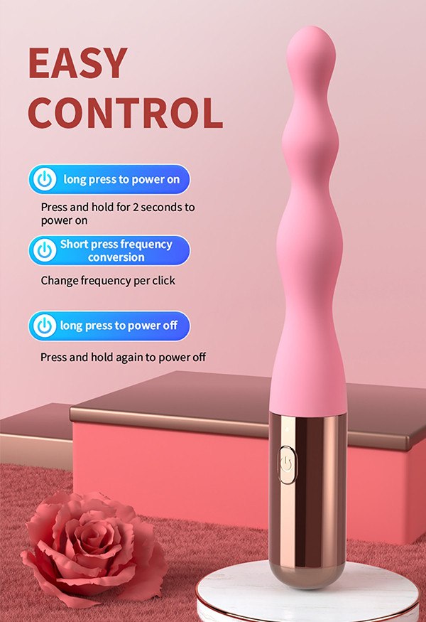 Que rung chuỗi hạt Galaku Bead kích thích hậu môn mạnh mẽ