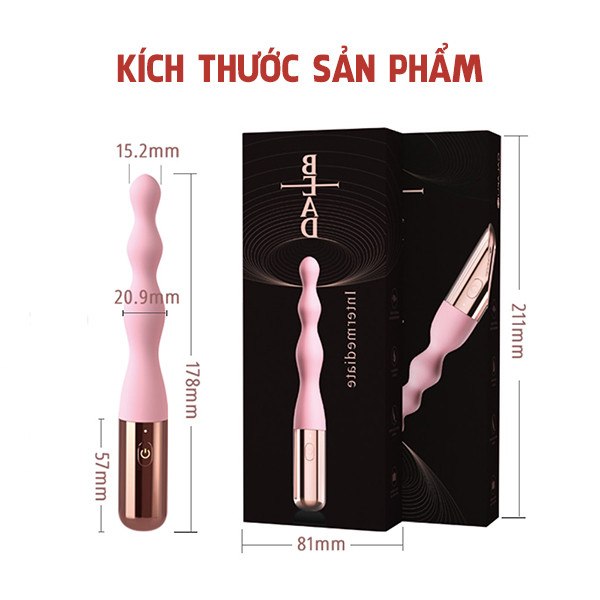 Que rung chuỗi hạt Galaku Bead kích thích hậu môn mạnh mẽ