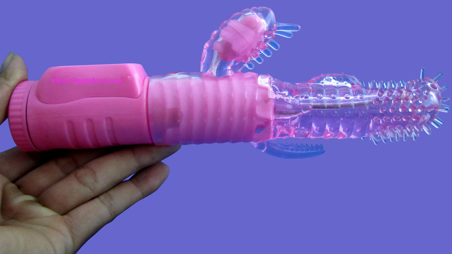 Dương vật đa chức năng nhiều gai rung xoay kích thích cực đỉnh Dương vật đa chức năng nhiều gai rung xoay kích thích cực đỉnh