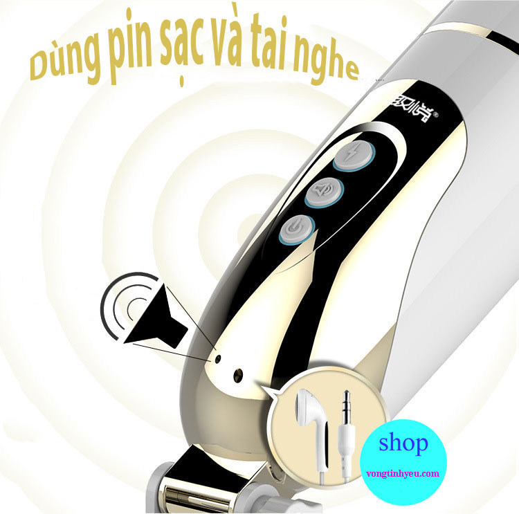 Âm đạo hít tường rung phát âm thanh cao cấp thủ dâm nam thỏa mãn cực đã