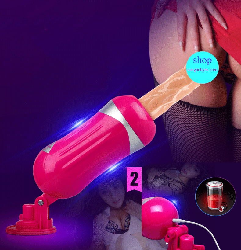 Máy thủ dâm tự động nữ Easy.Love nhiều chế độ rung
