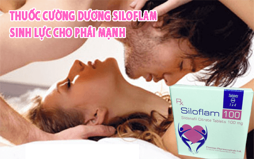 Thuốc cường dương Siloflam 100mg tăng cường sinh lý mạnh mẽ nhập Ấn