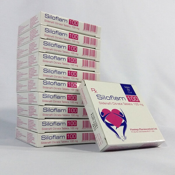 Thuốc cường dương Siloflam 100mg tăng cường sinh lý mạnh mẽ nhập Ấn