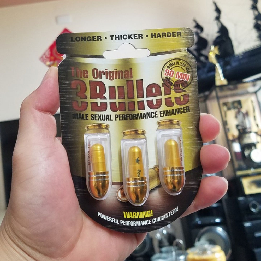 Thuốc tăng sinh lý nam thảo dược The Original 3 Bullets Mỹ