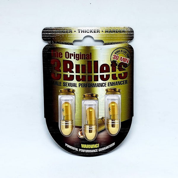 Thuốc tăng sinh lý nam thảo dược The Original 3 Bullets Mỹ