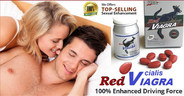 Thuốc cường dương nam Red Viagra 200mg hỗ trợ cương cứng mạnh