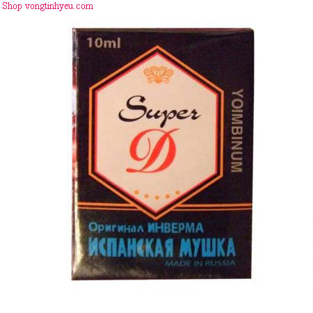 Thuốc kích dục nữ Super D Nga chính hãng tăng ham muốn cực mạnh an toàn