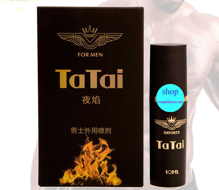 Chai xịt chống xuất tinh sớm Tatai cao cấp an toàn hiệu quả nhanh
