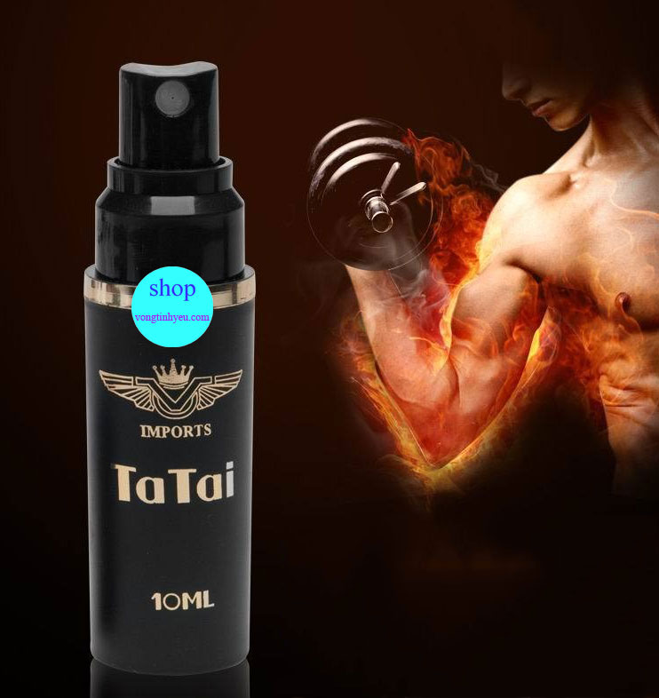 Chai xịt chống xuất tinh sớm Tatai cao cấp an toàn hiệu quả nhanh