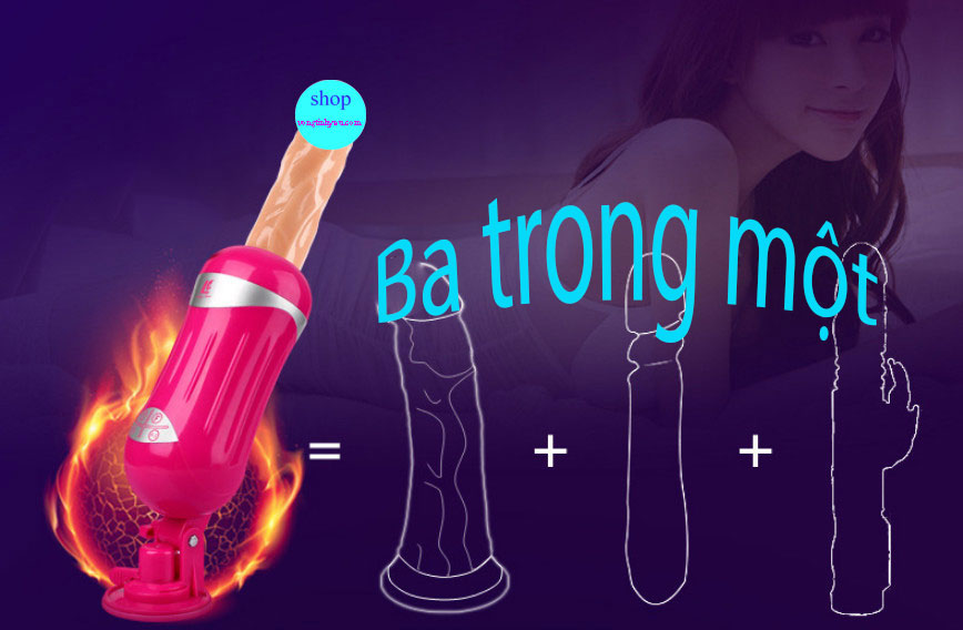 Máy thủ dâm tự động nữ Easy.Love nhiều chế độ rung