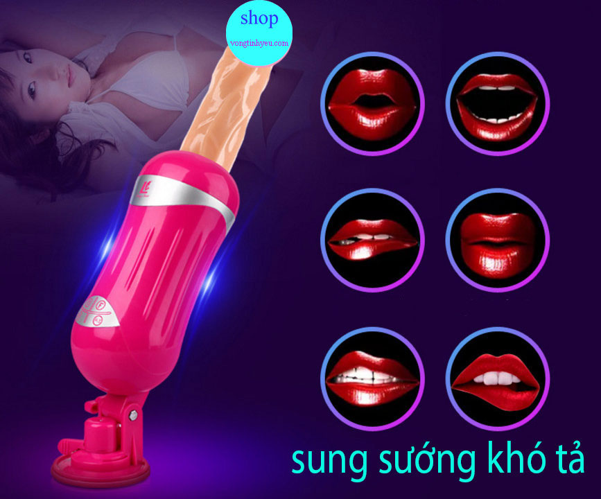 Máy thủ dâm tự động nữ Easy.Love nhiều chế độ rung