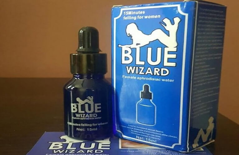 Thuốc kích dục nữ Blue Wizard dạng nước hiệu quả nhanh Thuốc kích dục nữ Blue Wizard dạng nước hiệu quả nhanh