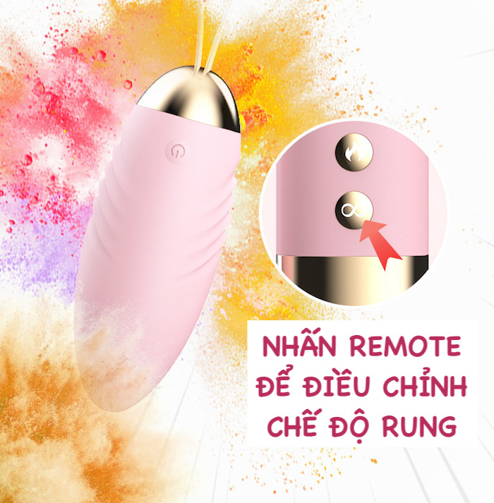 Trứng rung tỏa nhiệt ấm Lilo 10 chế độ điều khiển từ xa Trứng rung tỏa nhiệt ấm Lilo 10 chế độ điều khiển từ xa