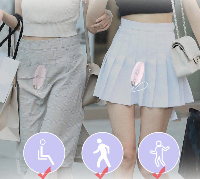 Trứng rung Lilo sạc USB remote điều khiển không dây massage điểm G
