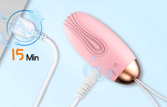 Trứng rung Lilo sạc USB remote điều khiển không dây massage điểm G