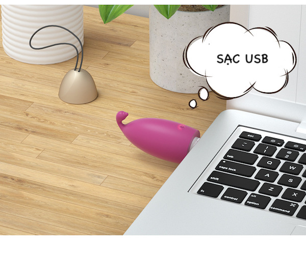 Trứng rung kích thích âm vật 10 chế độ sạc Lilo We Love Vibrator chất lượng cao