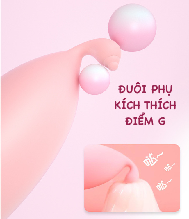 Trứng rung kích thích âm vật 10 chế độ sạc Lilo We Love Vibrator chất lượng cao