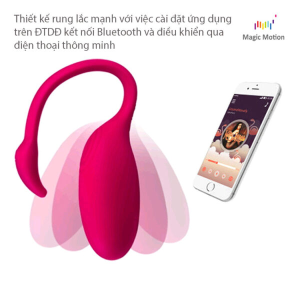 Trứng rung thiên nga Magic Motion Flamingo Bluetooth điều khiển từ xa Trứng rung thiên nga Magic Motion Flamingo Bluetooth điều khiển từ xa
