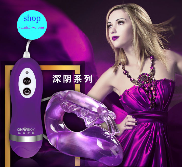 Trứng rung massage 2 đầu kích thích âm đạo và nhũ hoa cực đã Trứng rung massage 2 đầu kích thích âm đạo và nhũ hoa cực đã