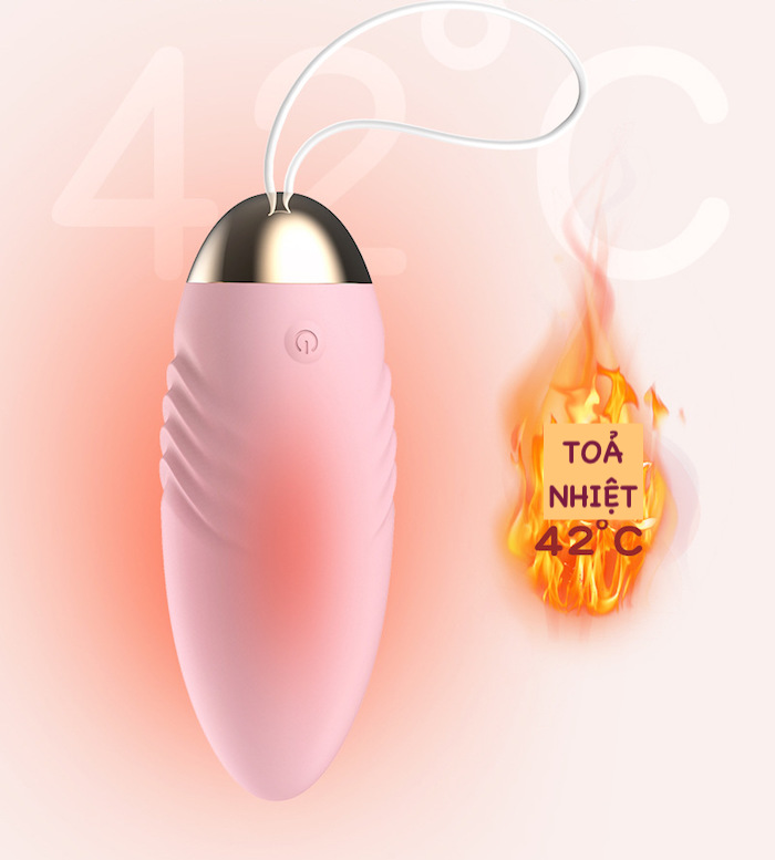 Trứng rung tỏa nhiệt ấm Lilo 10 chế độ điều khiển từ xa Trứng rung tỏa nhiệt ấm Lilo 10 chế độ điều khiển từ xa