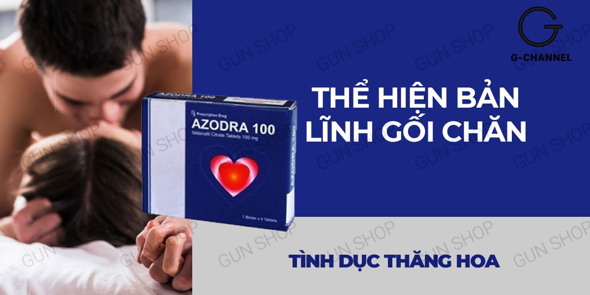 Viên uống cường dương Azodra 100mg kéo dài thời gian quan hệ nam giới