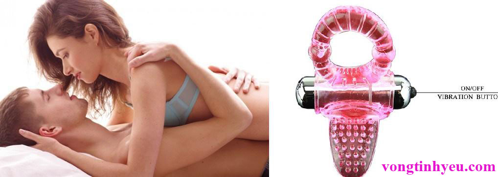 Vòng rung lưỡi liếm âm đạo Lybaile hàng hiệu tăng khoái cảm đôi tình nhân