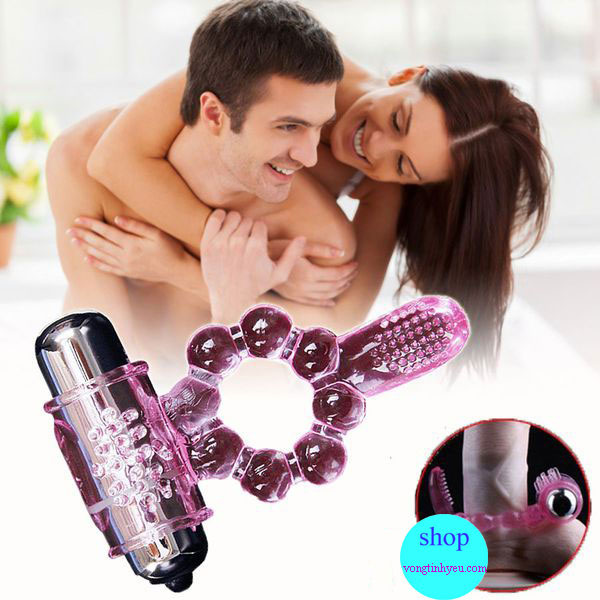 Vòng rung lưỡi liếm cao cấp kích thích khoái cảm mạnh mẽ