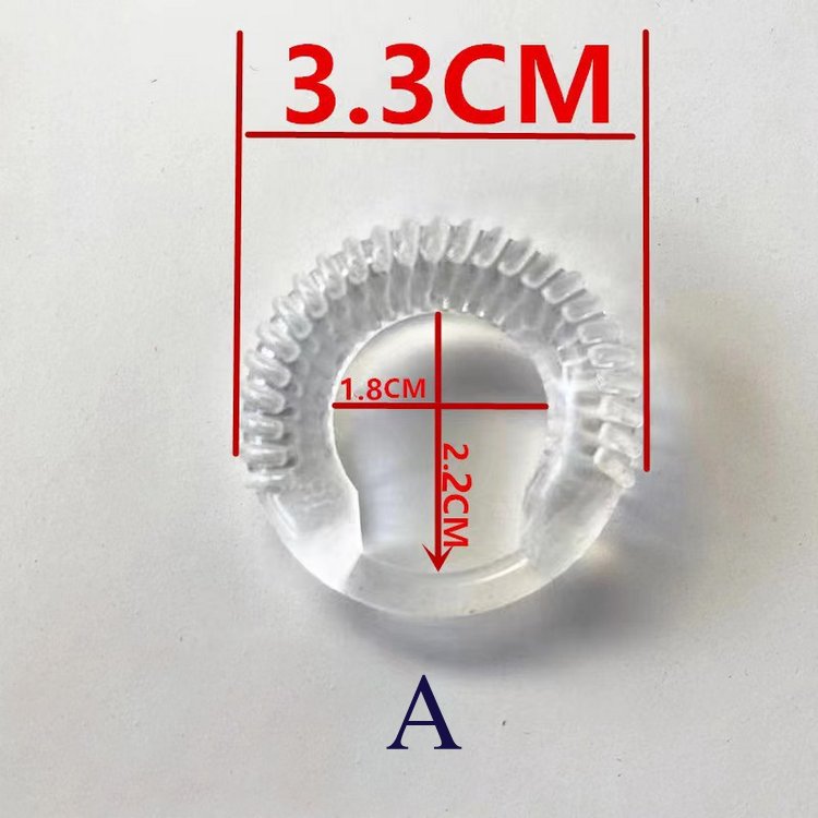 Vòng silicon gai bi đeo đầu dương vật kích thích, tăng khoái cảm kéo dài