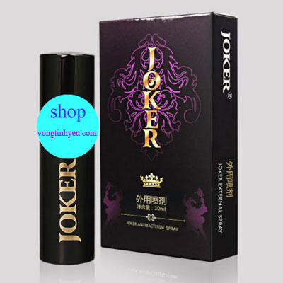 Chai xịt kéo dài quan hệ Joker-2 cao cấp chống xuất tinh sớm hiệu quả
