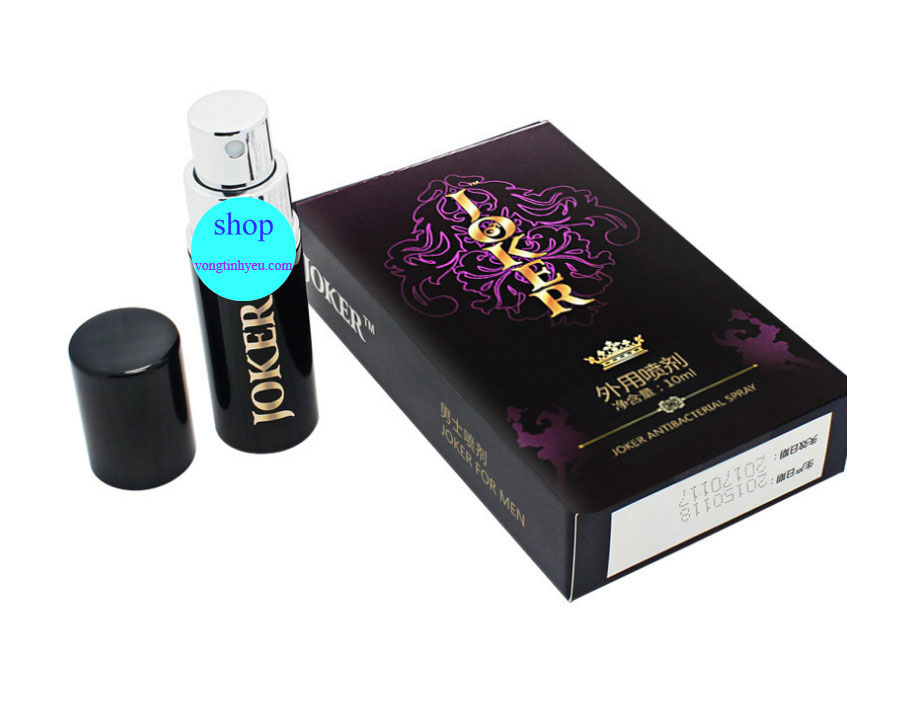 Chai xịt kéo dài quan hệ Joker-2 cao cấp chống xuất tinh sớm hiệu quả