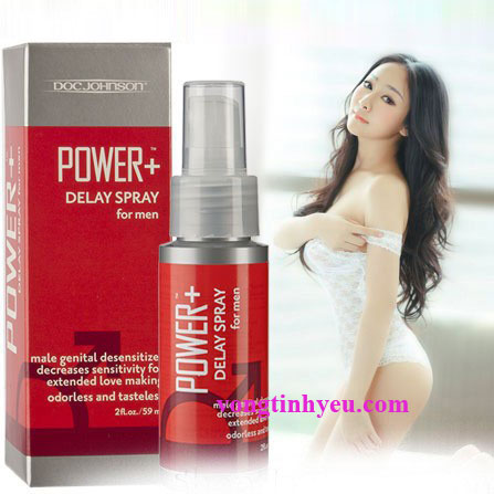 Thuốc xịt Power Delay Mỹ chống xuất tinh sớm kéo dài thời gian yêu